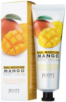Jigott Real Moisture Крем для рук с экстрактом манго 100мл