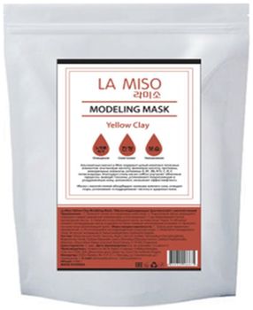 La Miso Маска моделирующая альгинатная с желтой глиной 1000г