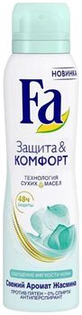 Fa Аэрозоль антиперспирант Защита & Комфорт Аромат Жасмина 150 мл