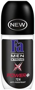 Fa MEN Дезодорант-антиперспирант роликовый Xtreme Power+ 50мл