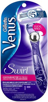 Gillette Venus Swirl станок +1 кассета Flexi Ball