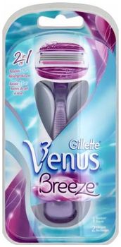 Gillette Venus Breeze станок +2 сменные кассеты