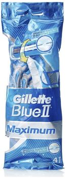 Gillette Blue II Мaximum станки одноразовые 4 шт