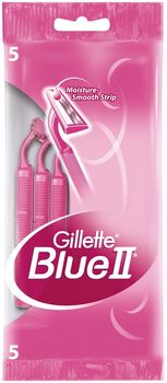 Gillette Blue II станки одноразовые для женщин 5 шт