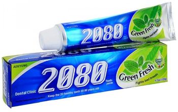 KeraSys Зубная паста 2080 Зеленый чай 120 g