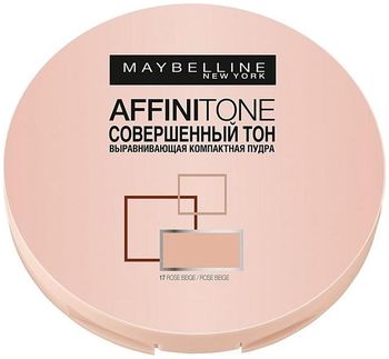 Maybelline AFFINITONE пудра №17 Pink-beige