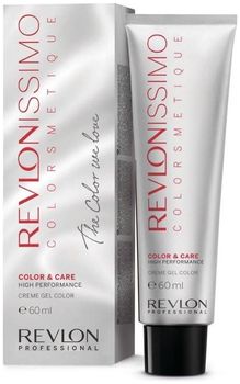 Revlon REVLONISSIMO COLORSMETIQUE Краска для волос 6.12 темный блондин пепельно-переливающийся