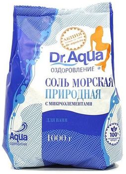 Dr.Aqua Соль Морская природная с микроэлементами 1 кг