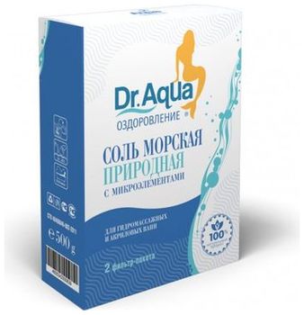Dr.Aqua Соль Морская природная 250г N3