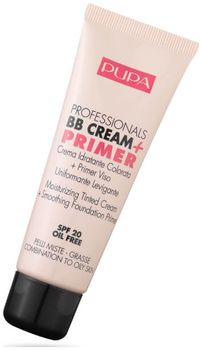 Pupa тональный крем для комбинированной и жирной кожи Professionals BB Cream+Primer №002 Sand