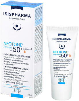 IsisPharma Неотон Prevent SPF50+ Крем защитный от пигментных пятен с тонирующим эффектом 30мл
