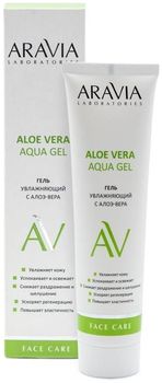 Aravia Laboratories Увлажняющий гель с алоэ-вера aloe vera aqua gel 100мл