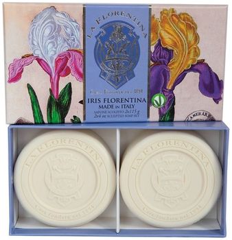 La Florentina мыло Флорентийский Ирис набор 2шт по 115г