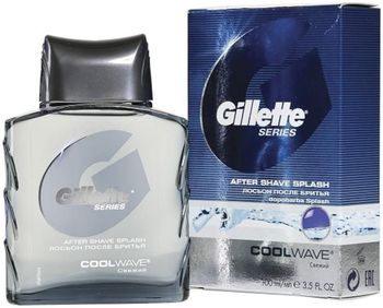 Gillette лосьон после бритья Series Cool Wave 100мл