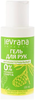 Levrana Гель для рук Антибактериальный с эфирным маслом чайного дерева 100 мл