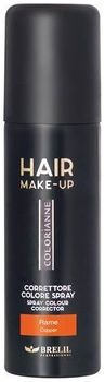 Brelil Colorianne Спрей-макияж для седых волос Hair Make-Up медный 75 мл