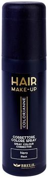 Brelil Colorianne Спрей-макияж для седых волос Hair Make-Up черный 75 мл