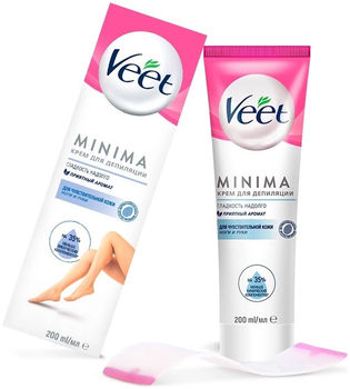 Veet Minima крем для депиляции для чувствительной кожи 200мл