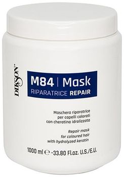 Dikson Mask Repair M84 Маска восстанавливающая для окрашенных волос с гидролизированным кератином 1000мл