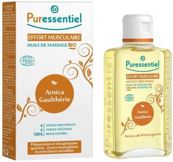 Puressentiel Органическое массажное масло Расслабляющее - Арника и Гаультерия 100мл
