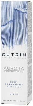 Cutrin Aurora Безаммиачный краситель Demi Permanent 9.1 Очень светлый пепельный блондин 60мл