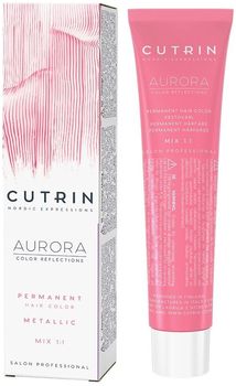 Cutrin Aurora Стойкая крем-краска для волос Color Reflection 6.74 Какао 60мл