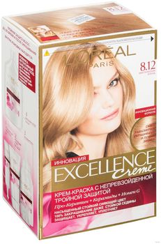Loreal Excellence Краска для волос тон 8.12 Мистический блонд