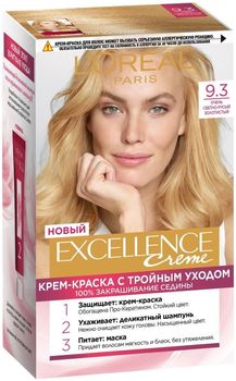 Loreal Excellence Краска для волос тон 9.3 Светлый русый золотой