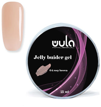 Wula nailsoul Гель-желе для моделирования ногтей Jelly builder gel, 15 мл тон 04 розово-бежевый