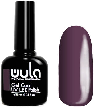 Wula nailsoul гель лак 10мл тон 390 темно-пурпурный