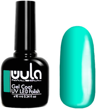 Wula nailsoul гель лак 10мл тон 379 голубая бирюза