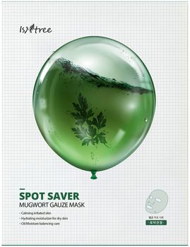 IsNtree Успокаивающая сетчатая маска с японской полынью 23г 10шт