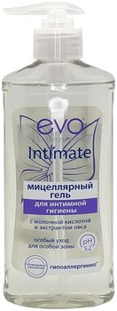 EVO Intimate Мицеллярный гель для интимной гигиены 275мл