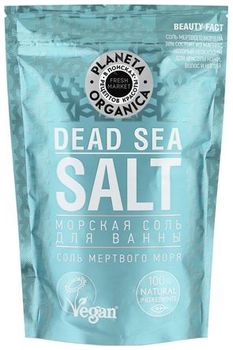 Планета органика Fresh Market Соль для ванны морская 400г