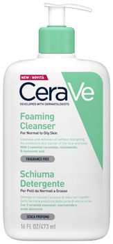 CeraVe Гель очищающий для нормальной и жирной кожи лица и тела 473 мл