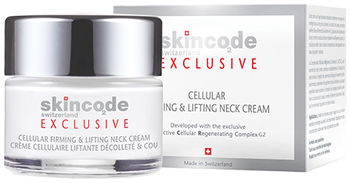 Skincode Exclusive Клеточный укрепляющий и подтягивающий крем для шеи, 50 мл