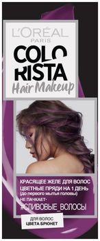 Лореаль Colorista Hair Make Up Красящее желе для волос Сливовые волосы 30мл