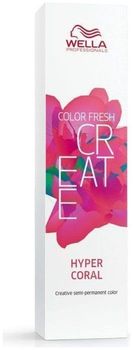 Wella Color Fresh Create оттеночная краска гипер коралл HYPER CORAL 60мл