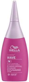 Wella CREATINE+ WAVE лосьон для нормальных волос от тонких до трудноподдающихся 75мл