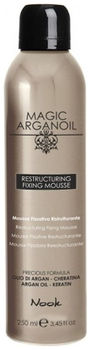 Nook Magic Arganoil Мусс для укладки волос средней фиксации Restructuring Fixing Mousse 250 мл