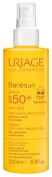Урьяж (Uriage) Bariesun солнцезащитный спрей SPF50+ 200мл