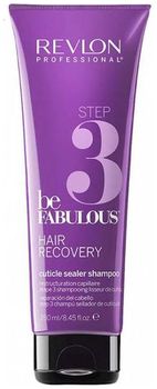 Revlon BE FABULOUS Восстановление волос. Шаг 3. Очищающий шампунь запечатывающий кутикулу 250 мл