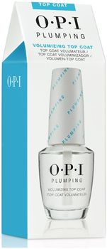 OPI Plumping Top Coat Верхнее покрытие для придания объема маникюру NTT36 15мл