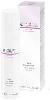 Janssen Легкий активный крем с фруктовыми кислотами AHA Face Cream 50мл
