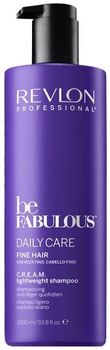 Revlon Be Fabulous Очищающий шампунь C.R.E.A.M. Ежедневный уход для тонких волос 1000мл