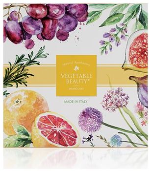 Vegetable Beauty подарочный набор натурального мыла №2 Виноград Инжир Цветы Розмарин