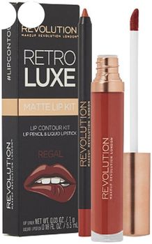 Makeup Revolution Набор для макияжа губ RETRO LUXE KITS Regal