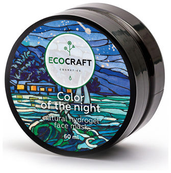 Ecocraft Маска гидрогелевая для лица Цвет ночи 60 мл