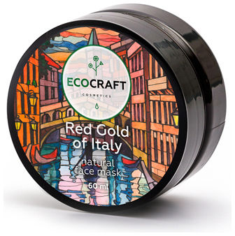 Ecocraft Маска для лица Красное золото Италии 60 мл