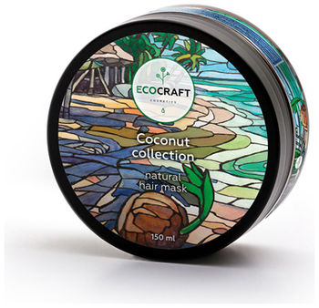 Ecocraft Маска для волос Кокосовая коллекция 150 мл